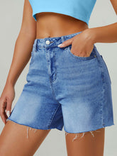 Women's High Waist Denim Shorts