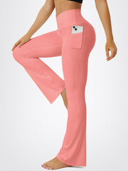 High Waist Flared Yoga Pants