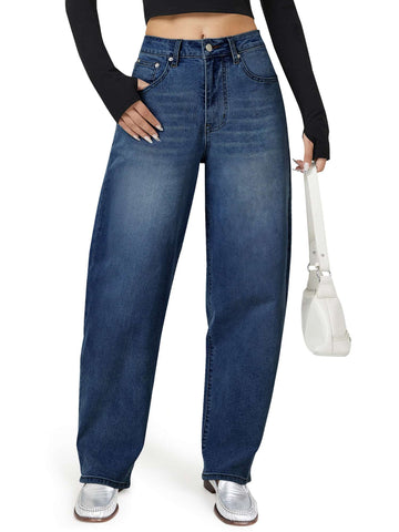 High Rise Classic Stretch Mom Jeans