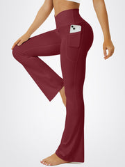 High Waist Flared Yoga Pants