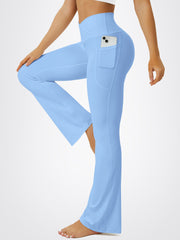 High Waist Flared Yoga Pants