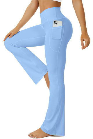 High Waist Flared Yoga Pants