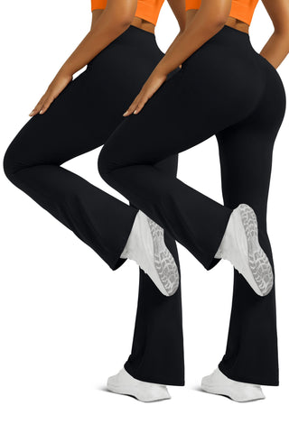 Casual Flare Yoga Pants 2 Pack