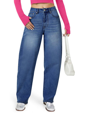 High Rise Classic Stretch Mom Jeans