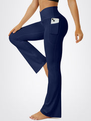 High Waist Flared Yoga Pants