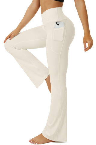 High Waist Flared Yoga Pants