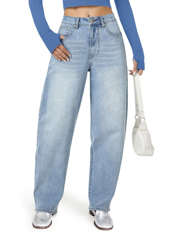 High Rise Classic Stretch Mom Jeans