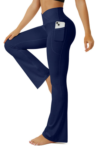 High Waist Flared Yoga Pants