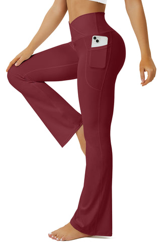 High Waist Flared Yoga Pants