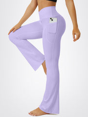 High Waist Flared Yoga Pants