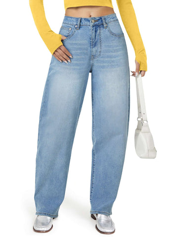High Rise Classic Stretch Mom Jeans