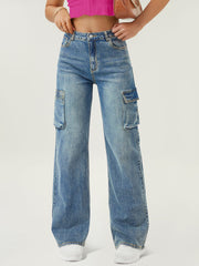 Women's Straight Work Jeans