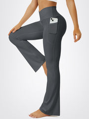 High Waist Flared Yoga Pants