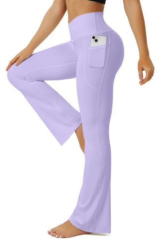 High Waist Flared Yoga Pants