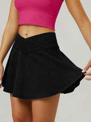 High Waist Sports Denim Skirt