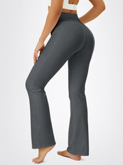High Waist Flared Yoga Pants