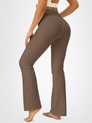 High Waist Flared Yoga Pants