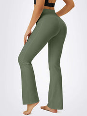 High Waist Flared Yoga Pants