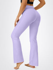 High Waist Flared Yoga Pants