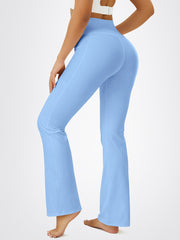 High Waist Flared Yoga Pants