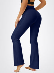 High Waist Flared Yoga Pants