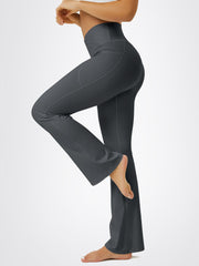 High Waist Flared Yoga Pants