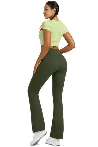 Casual Flare Yoga Pants 2 Pack