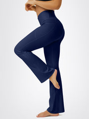 High Waist Flared Yoga Pants