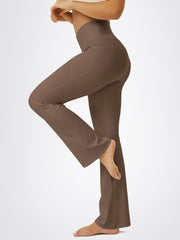 High Waist Flared Yoga Pants