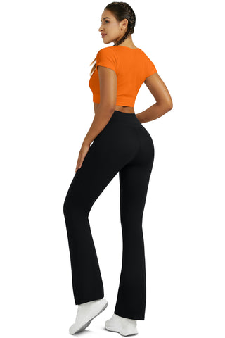 Casual Flare Yoga Pants 2 Pack