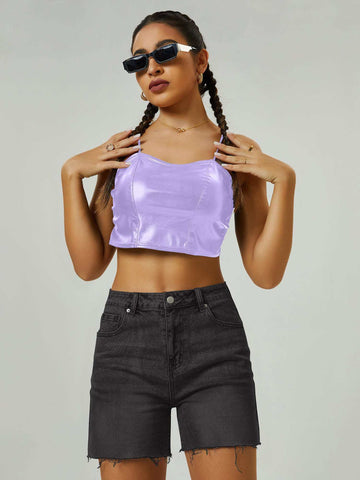 Elegant High Waist Mom Denim Shorts