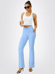 High Waist Flared Yoga Pants