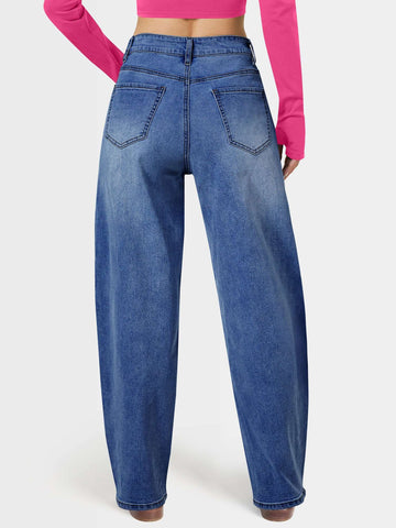 High Rise Classic Stretch Mom Jeans
