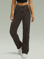 Straight High Waist Wide Leg Jeans