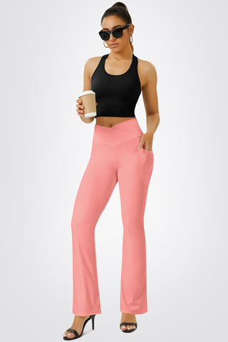 High Waist Flared Yoga Pants