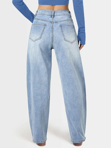 High Rise Classic Stretch Mom Jeans