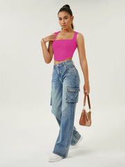 Women's Straight Work Jeans