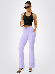 High Waist Flared Yoga Pants