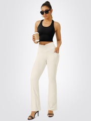 High Waist Flared Yoga Pants