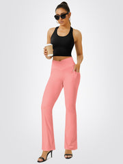 High Waist Flared Yoga Pants