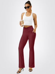 High Waist Flared Yoga Pants