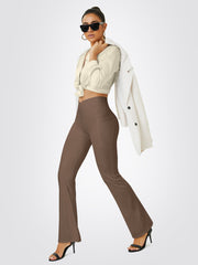 High Waist Flared Yoga Pants