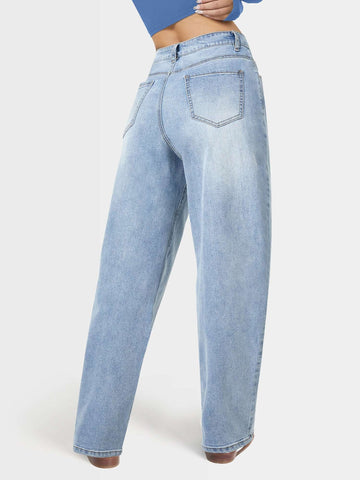High Rise Classic Stretch Mom Jeans