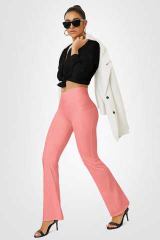 High Waist Flared Yoga Pants