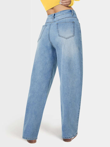 High Rise Classic Stretch Mom Jeans
