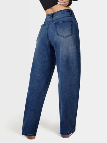 High Rise Classic Stretch Mom Jeans