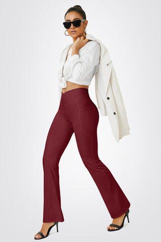 High Waist Flared Yoga Pants