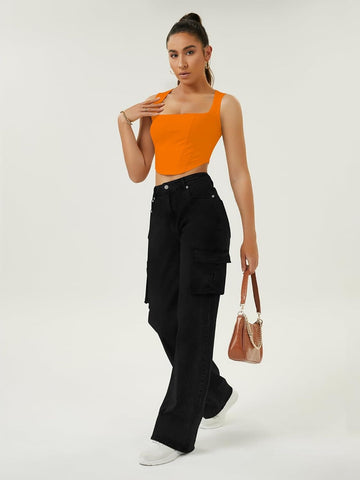 Women's Straight Work Jeans